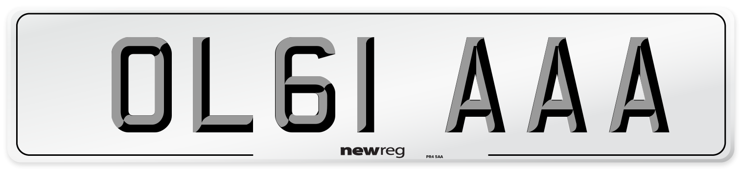 OL61 AAA Number Plate from New Reg